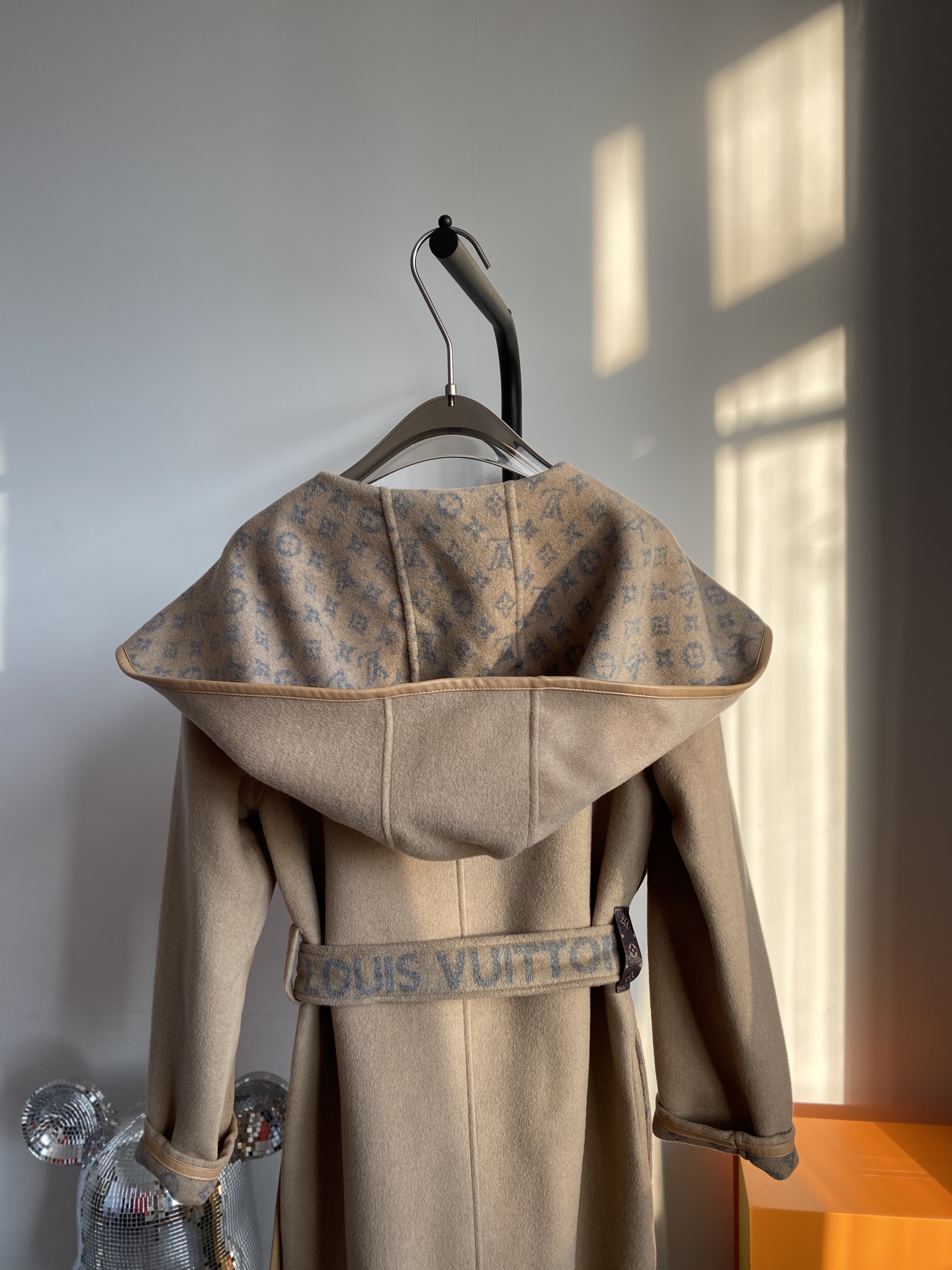 [ Louis Vuitton ] ルイ・ヴィトン  リバーシブルコートウールレディーストップス