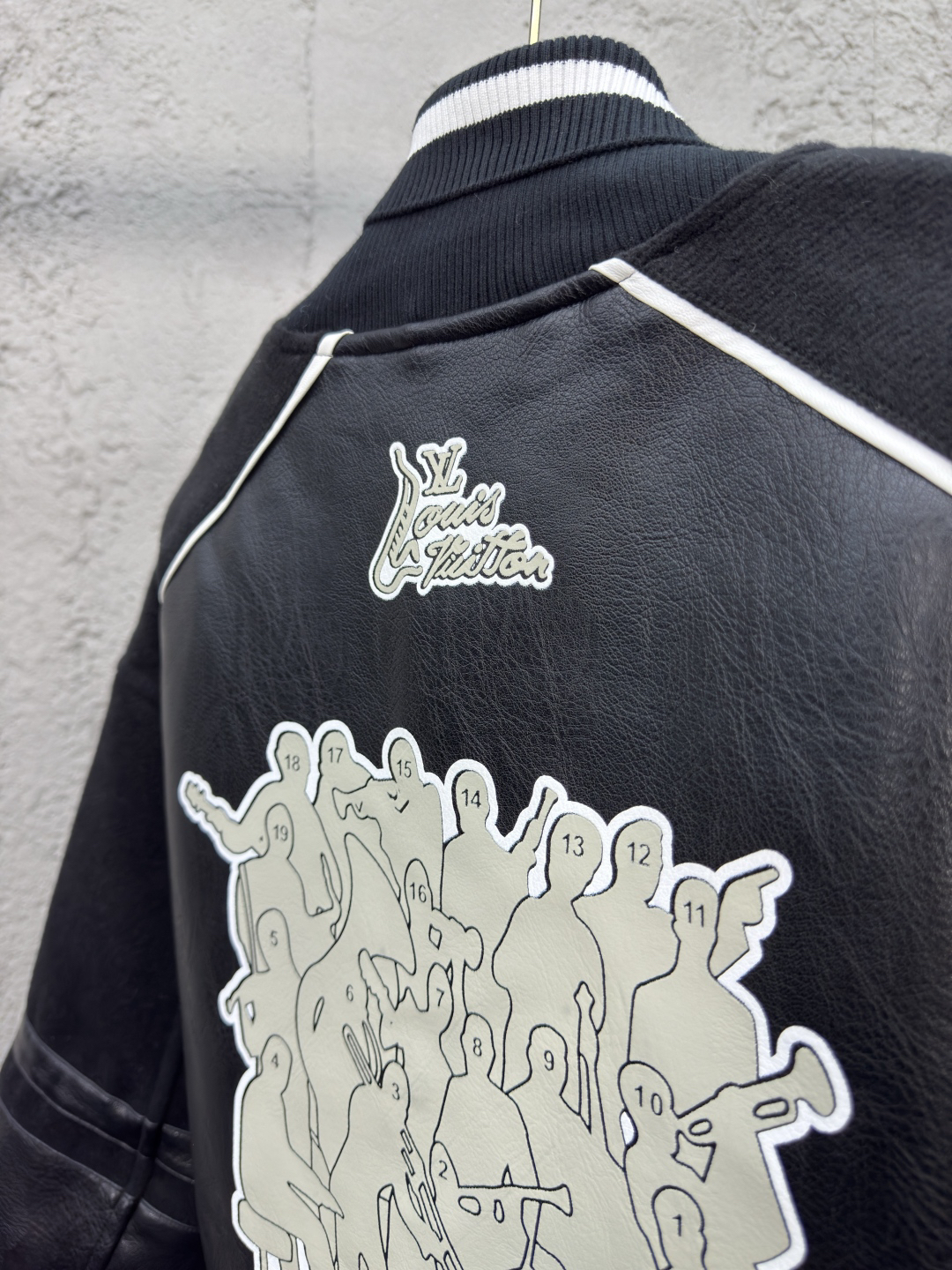 [ Louis Vuitton ] ルイ・ヴィトン  本革レーザー彫刻ジャケット