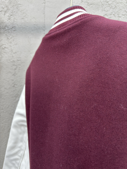 [ Louis Vuitton ] ルイ・ヴィトン  胸に刺繍を施したレザーの野球ウエア