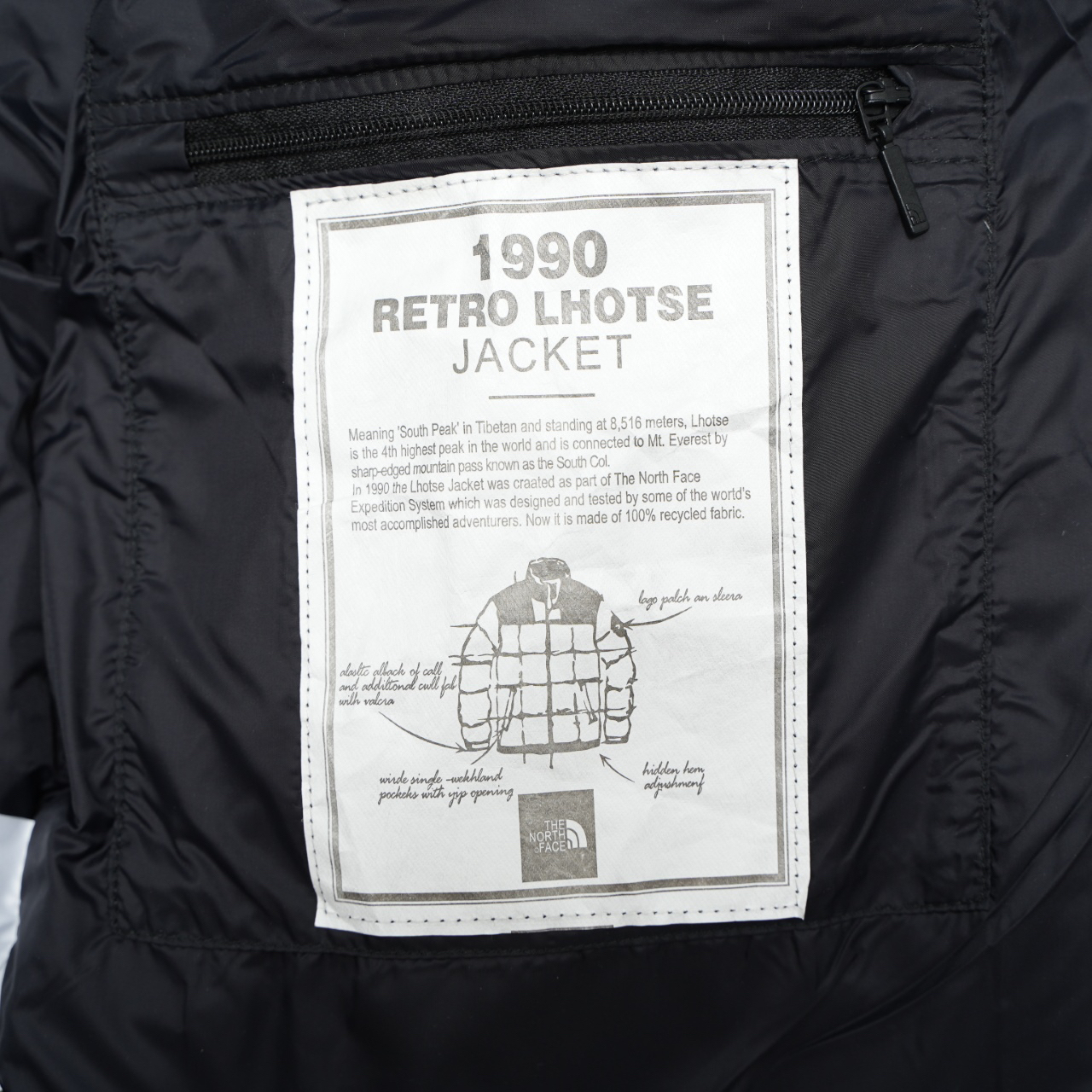 ザ・ノース・フェース スノーマウンテン第4世代--スリーブバッジモデル