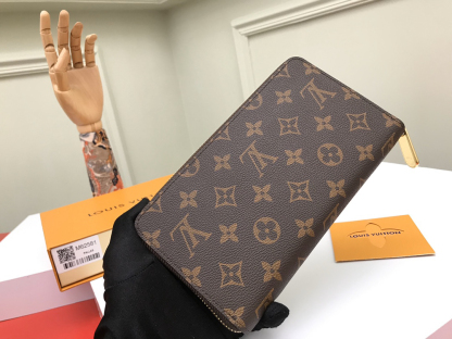 ルイ・ヴィトン「Louis Vuitton」レザーポケットウォレット
