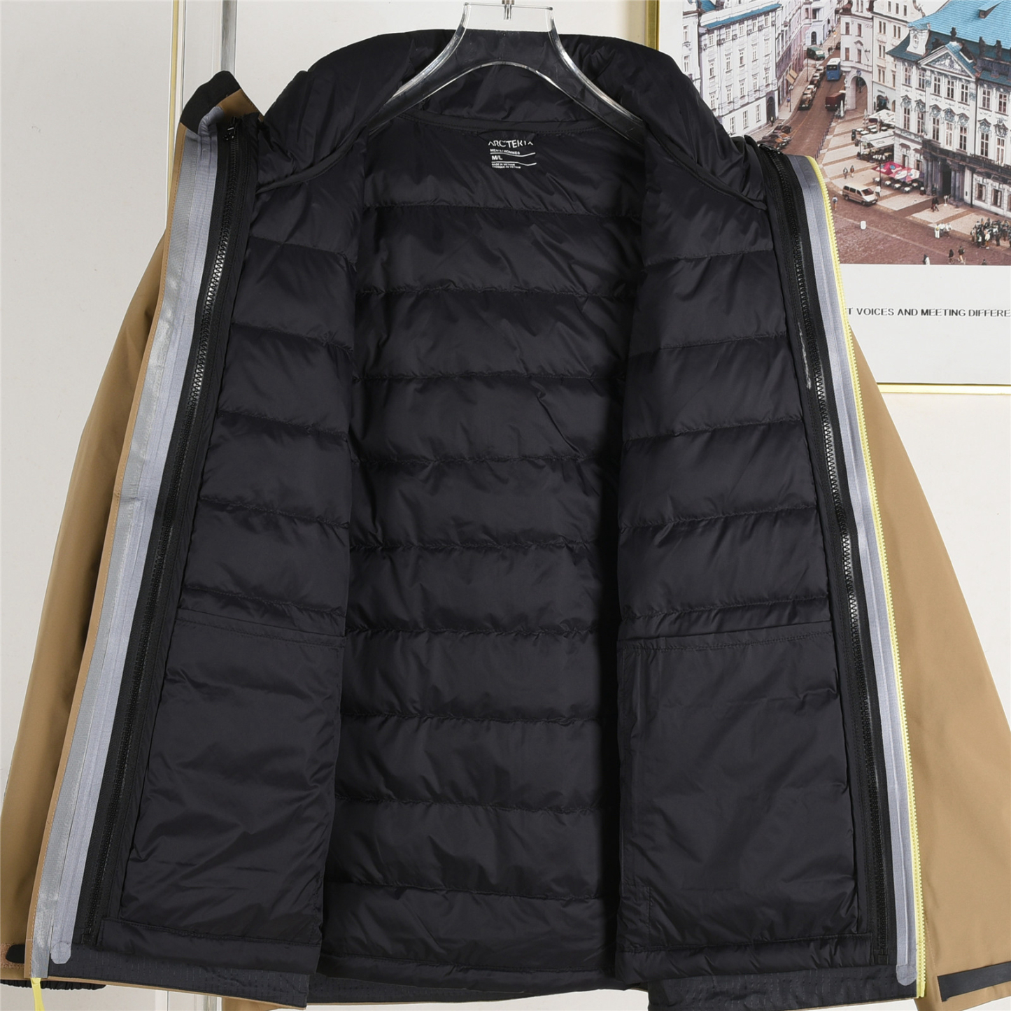 始祖鳥冬のトリプルパンチダウンダウンジャケットインナー付きセット