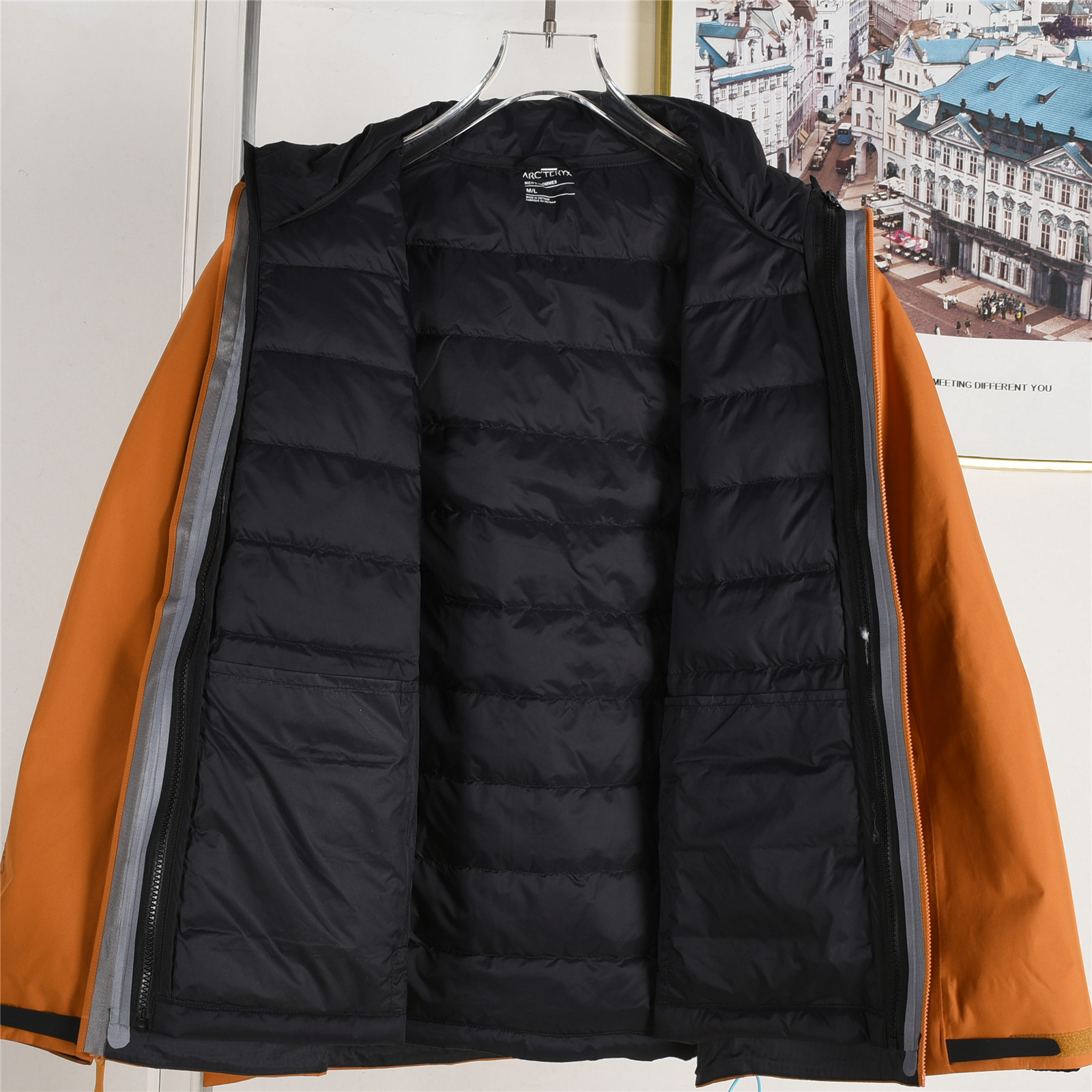 始祖鳥冬のトリプルパンチダウンダウンジャケットインナー付きセット