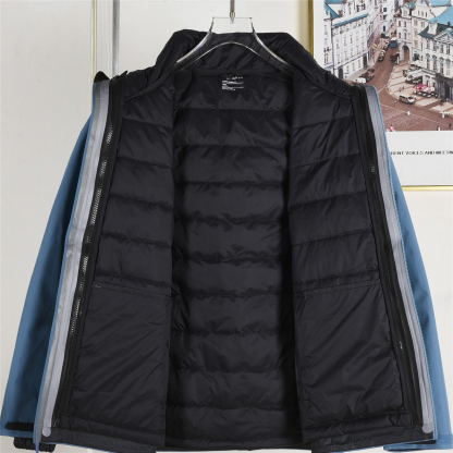 始祖鳥冬のトリプルパンチダウンダウンジャケットインナー付きセット