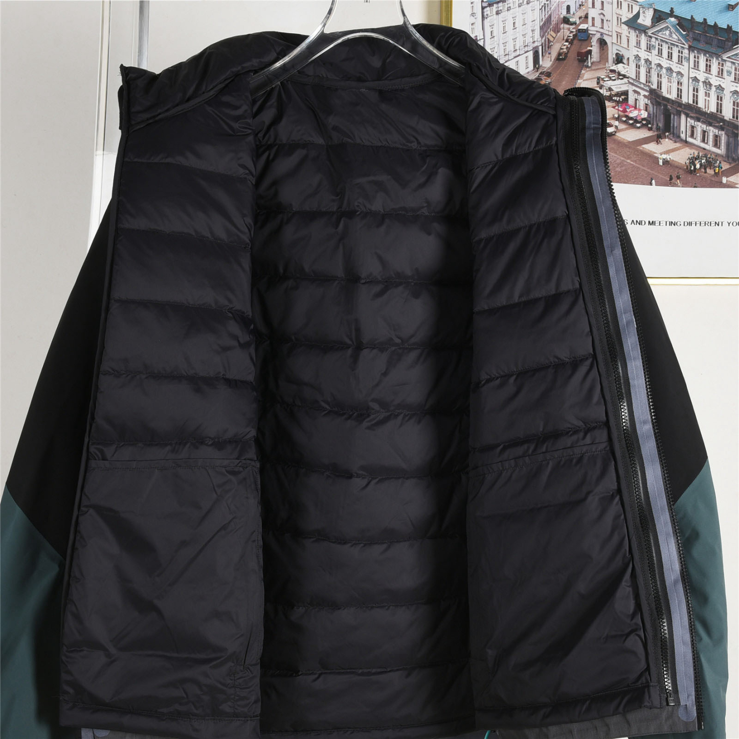 始祖鳥冬のトリプルパンチダウンダウンジャケットインナー付きセット