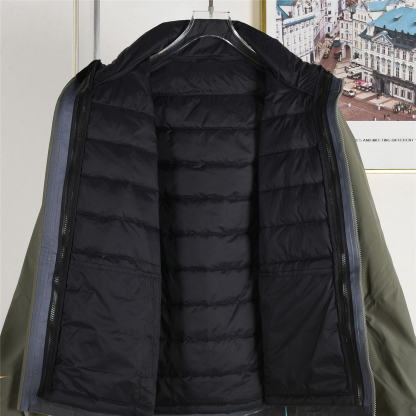 始祖鳥冬のトリプルパンチダウンダウンジャケットインナー付きセット