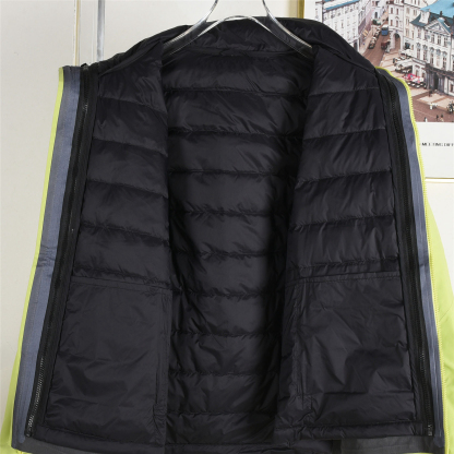 始祖鳥冬のトリプルパンチダウンダウンジャケットインナー付きセット