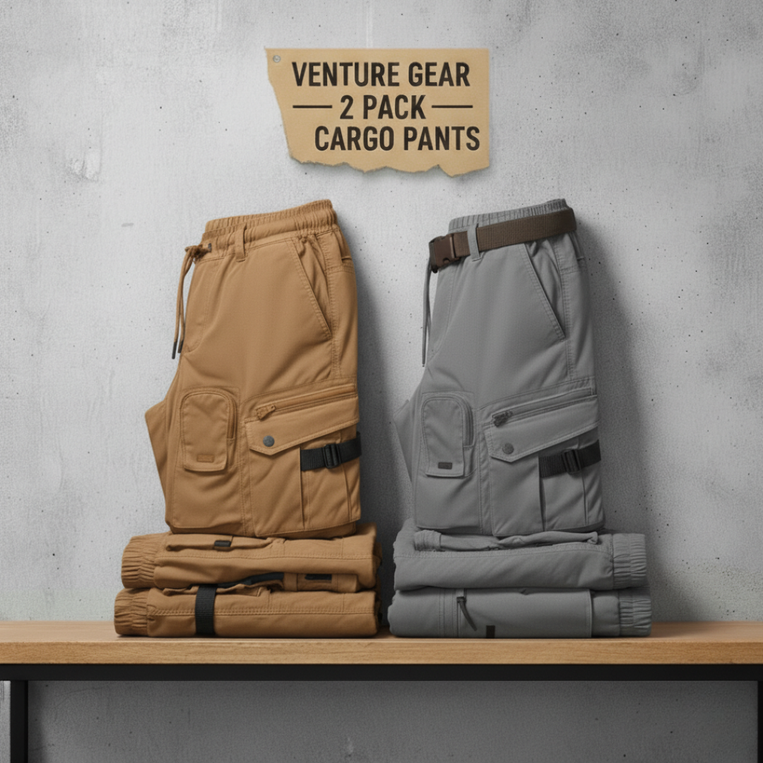 CanyonCore Utility Cargo Pants Pack of 2