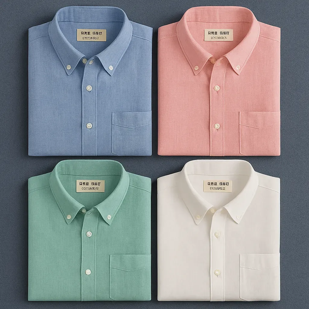 Men's Summer Cotton Linen Shirts (Pack Of 4)