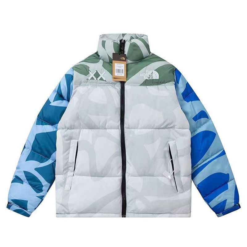 ザ・ノースフェイス×シュプリーム ジョイント マルチカラー CHALLENGE AIR DOWN JACKET ダックダウンジャケット