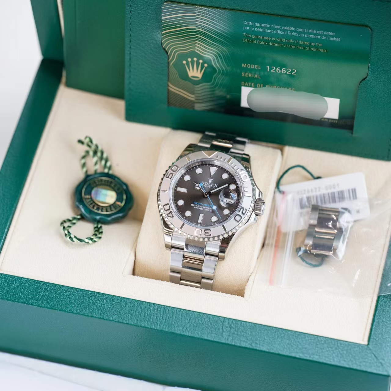 当日出荷 ROLEX ロレックス 126622 ヨットマスター 40 オイスター、40 mm、オイスタースチール＆プラチナ ヨットマスター II 40MM