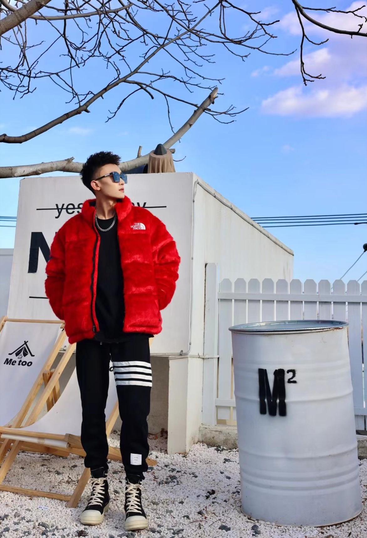 Supreme®/The North Face® Faux Fur Nuptse Jacket