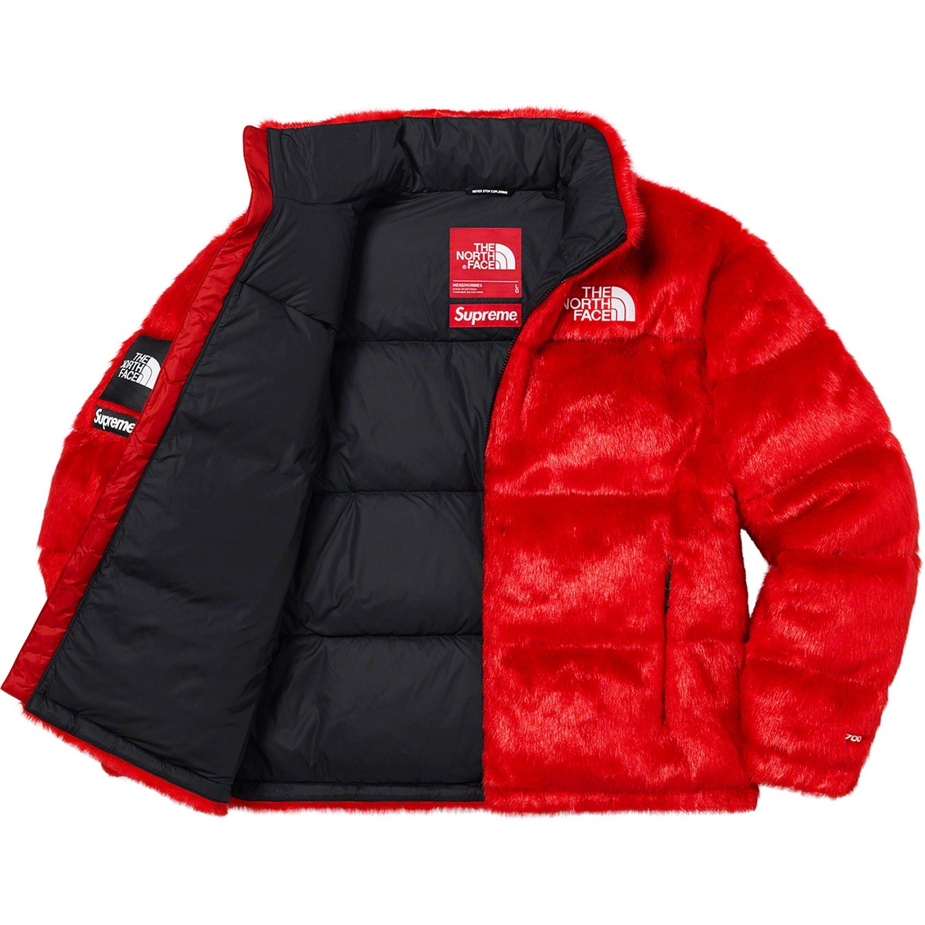 Supreme®/The North Face® Faux Fur Nuptse Jacket