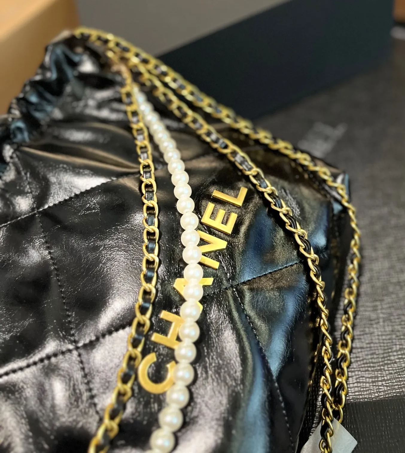 Chanel ミニパールゴミ袋