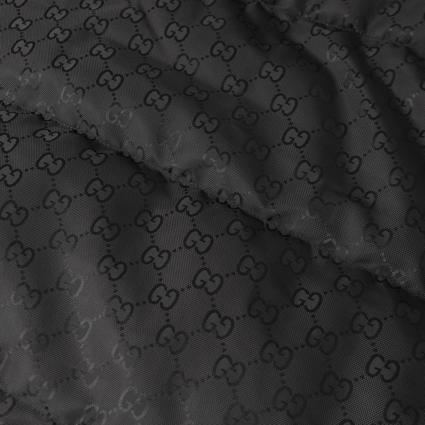 GUCCI グッチ 小G満印 連帽ダウンジャケット ブラック