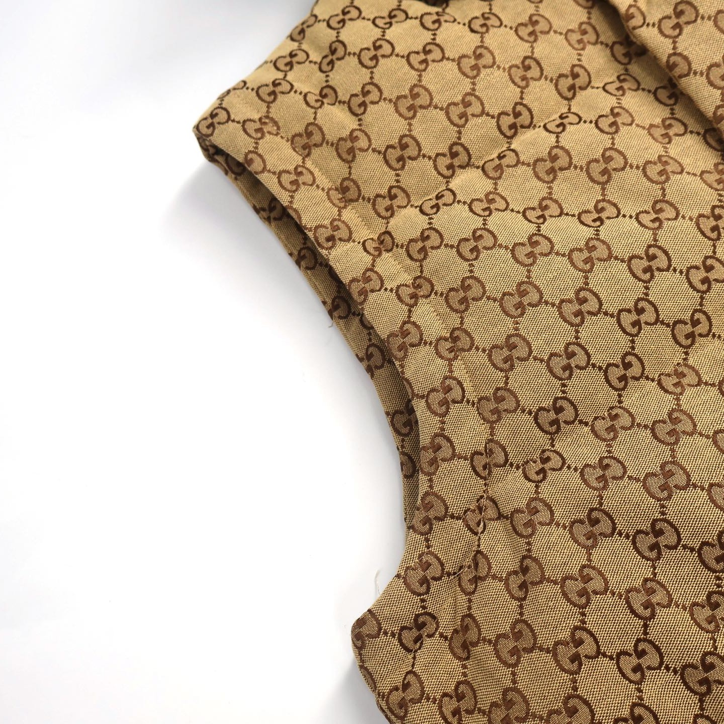 GUCCI グッチ ダブルG提花 ダウンジャケット レトロブラウン