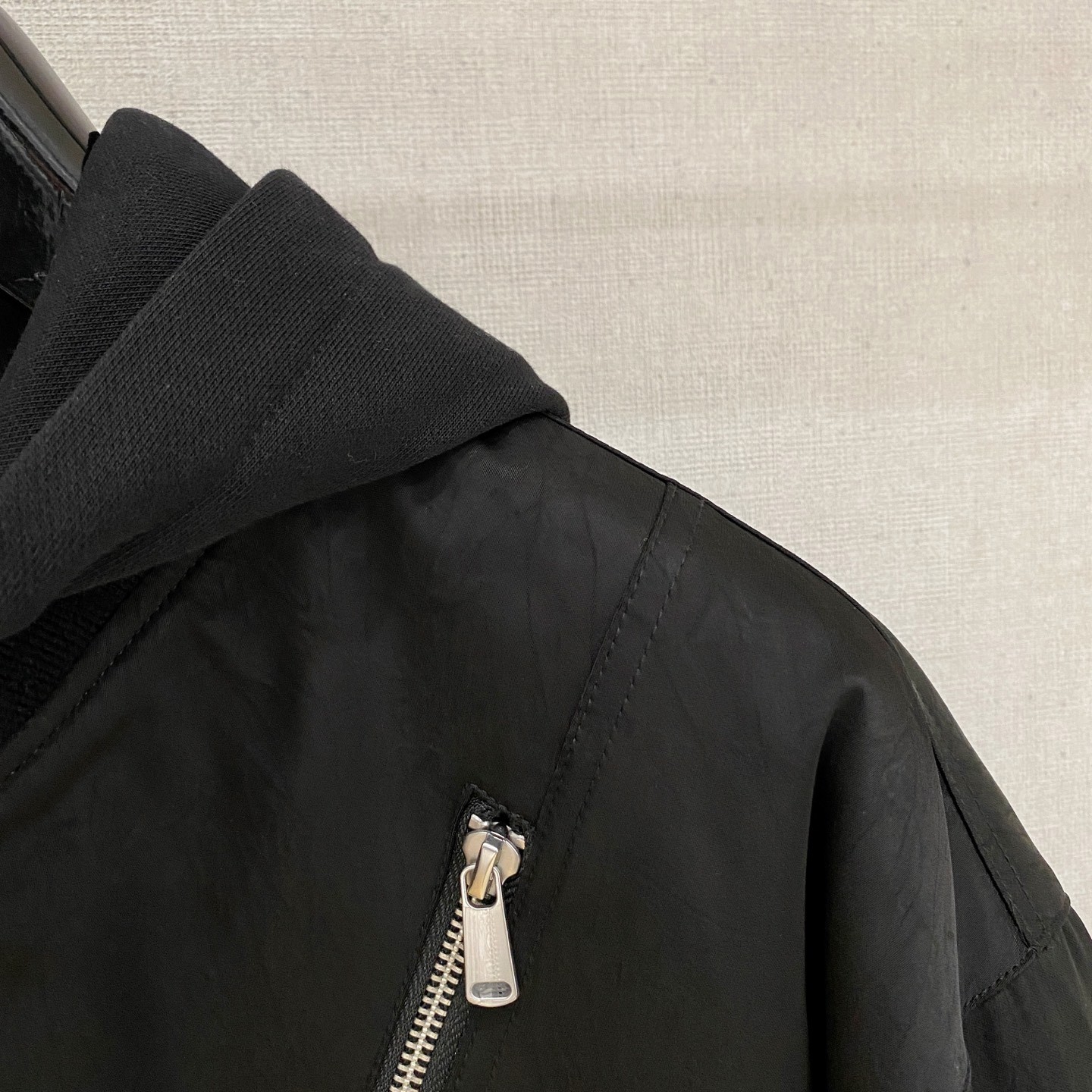 DIOR ディオール フーデッドダウンジャケット ブラック&シルバー