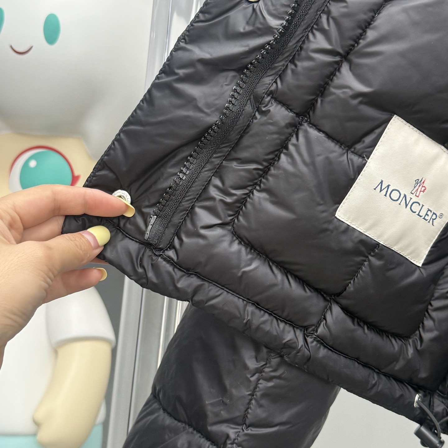 MONCLER モンクレール 小香風編み飾りポケット 短款リブ立て パンクローズ ダウンジャケット 2025秋冬新作