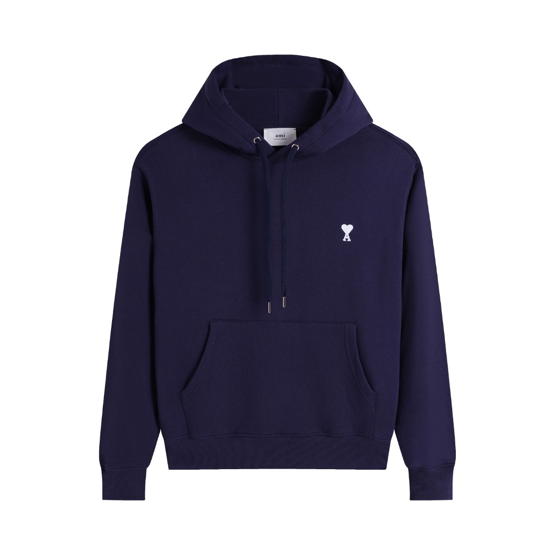 AMI PARIS アミ パリス ハートロゴ フーディー パーカー