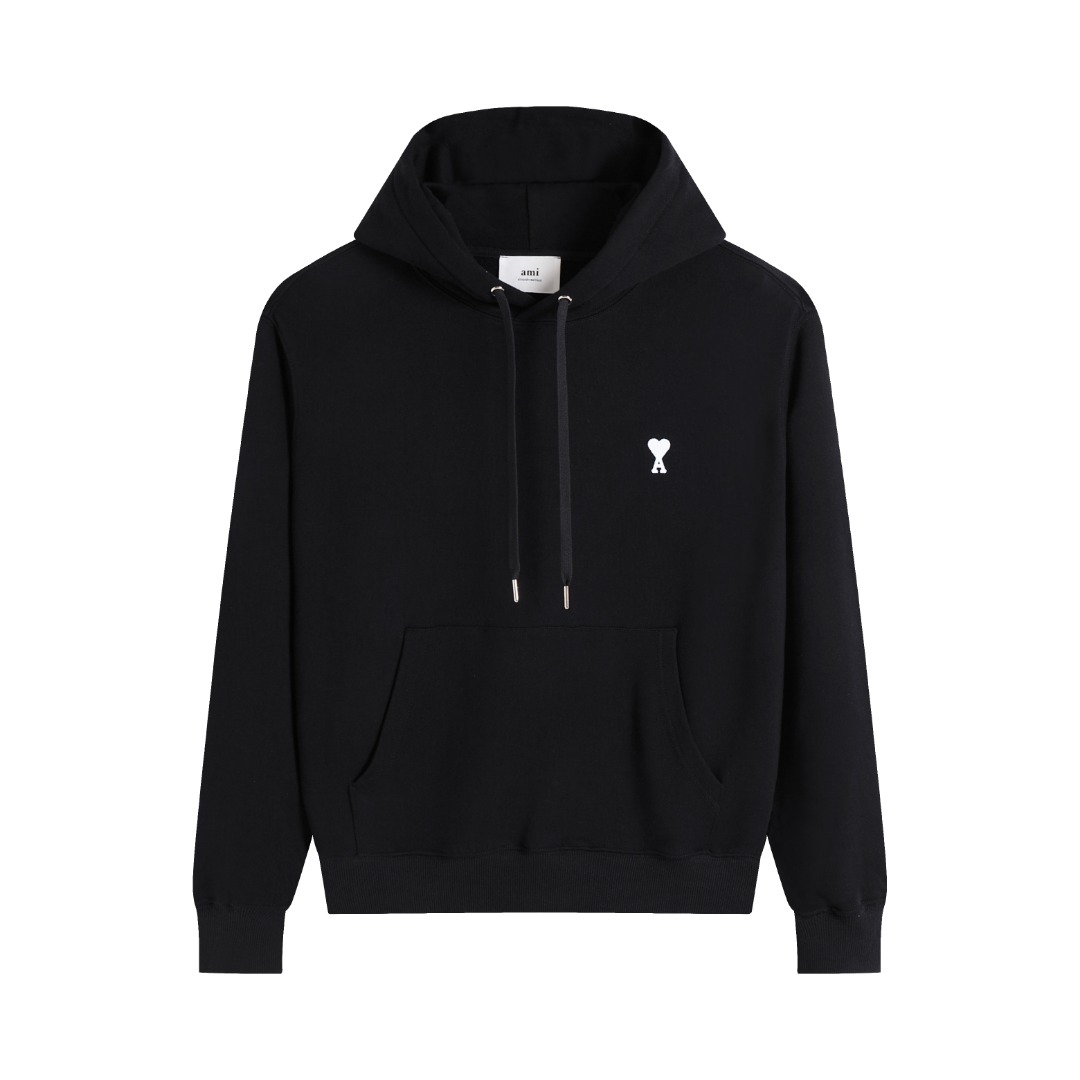 AMI PARIS アミ パリス ハートロゴ フーディー パーカー