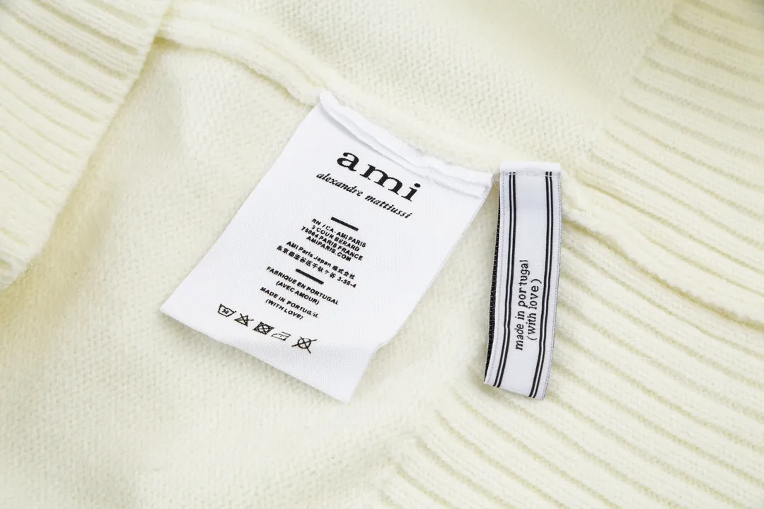 AMI PARIS（アミ パリス） プルオーバー セーター 男女兼用ロゴニット