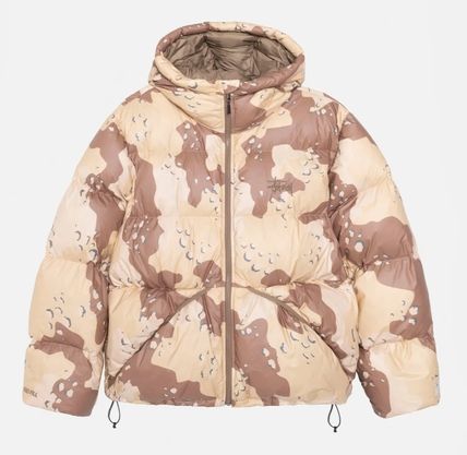 【STUSSY】Down Parka Micro Ripstop Phantom