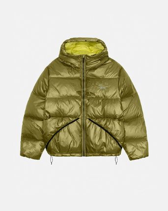 【STUSSY】 Micro Ripstop Down Parka Olive