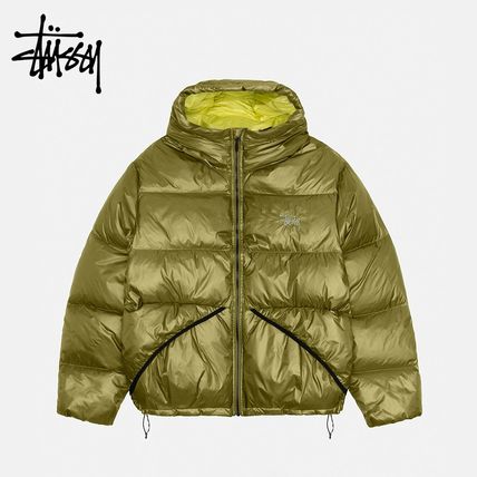 【STUSSY】 Micro Ripstop Down Parka Olive