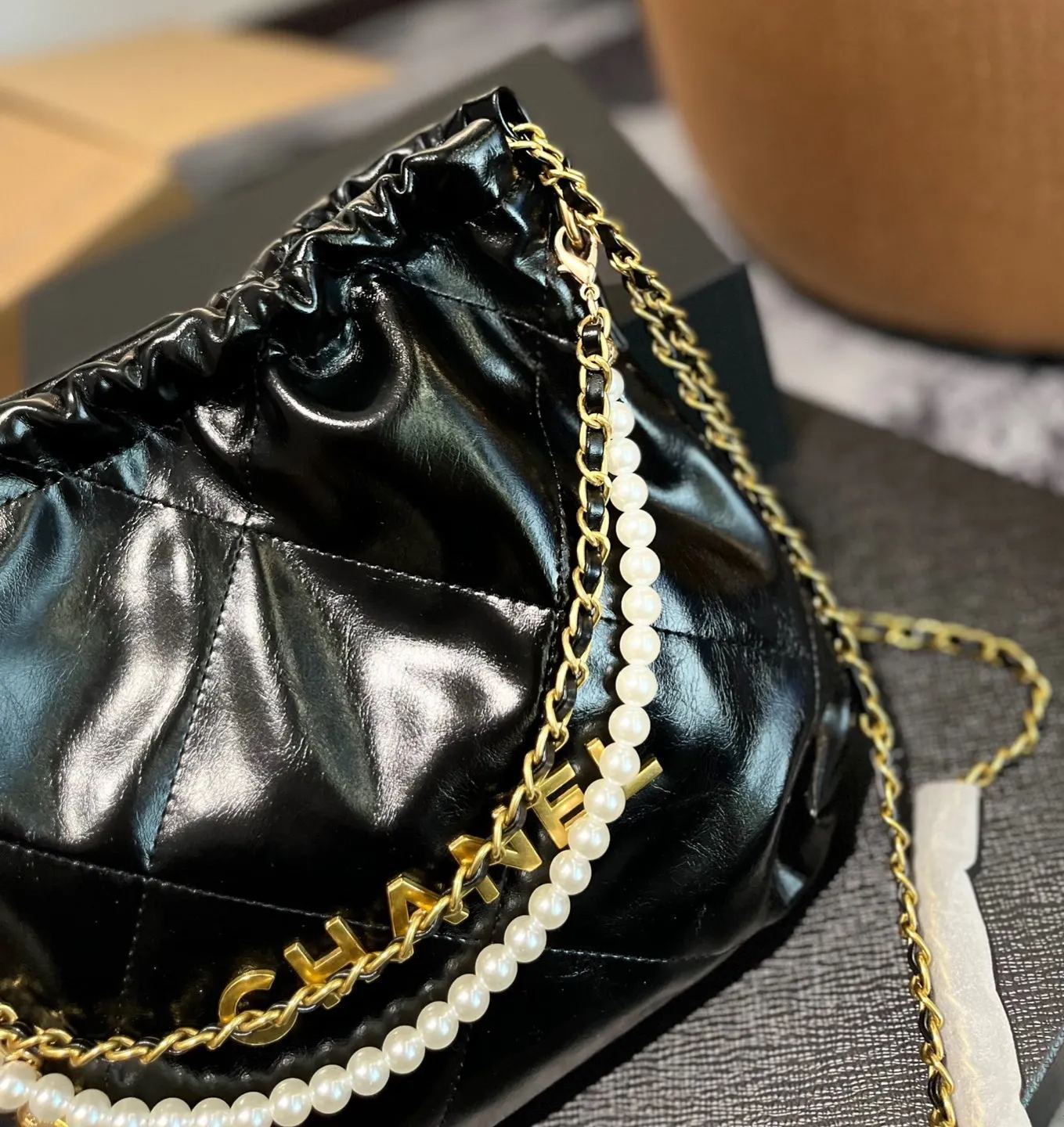 Chanel ミニパールゴミ袋