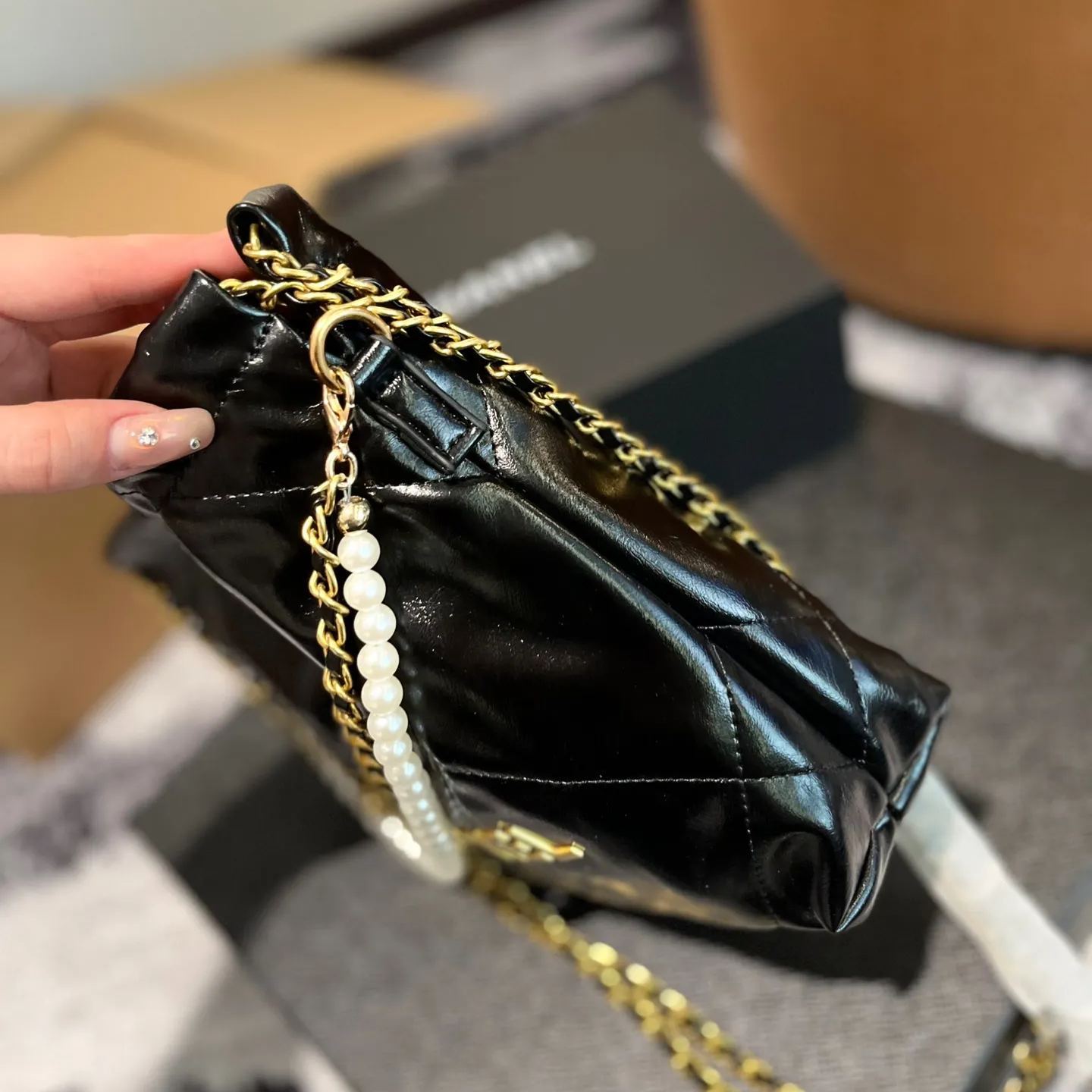 Chanel ミニパールゴミ袋