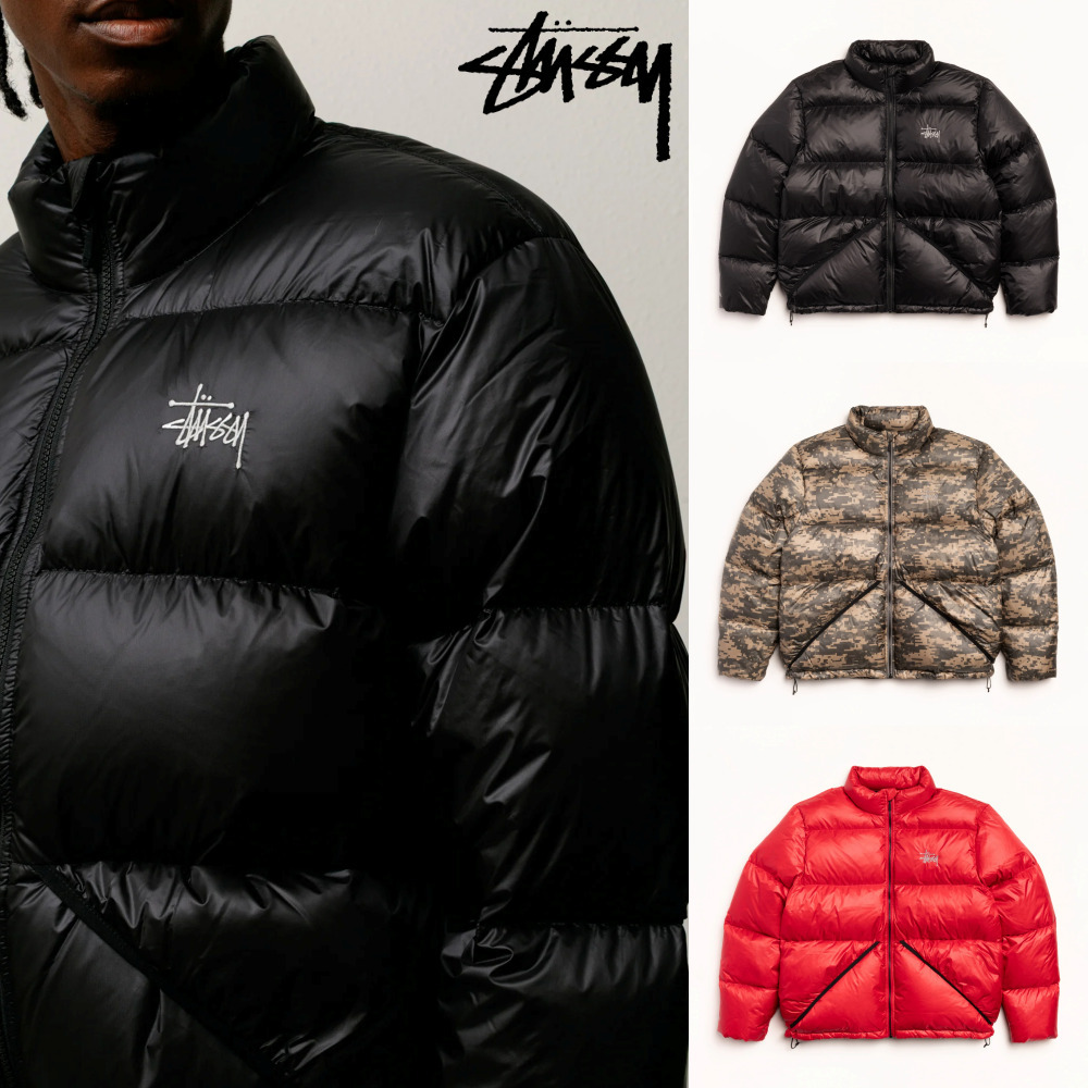【STUSSY】Micro Ripstop Down Jacket