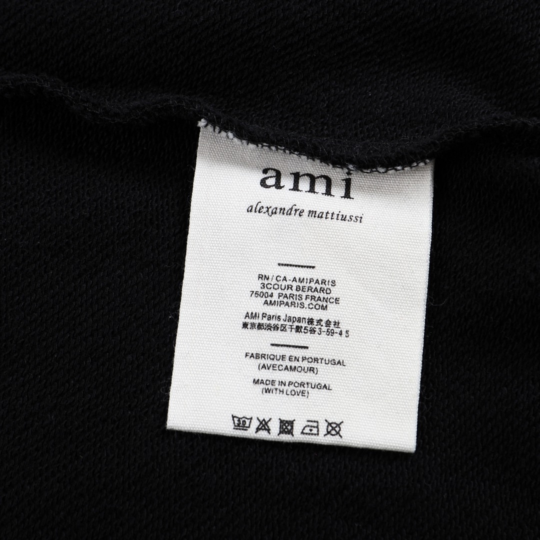 AMI PARIS アミ パリス ハートロゴ フーディー パーカー
