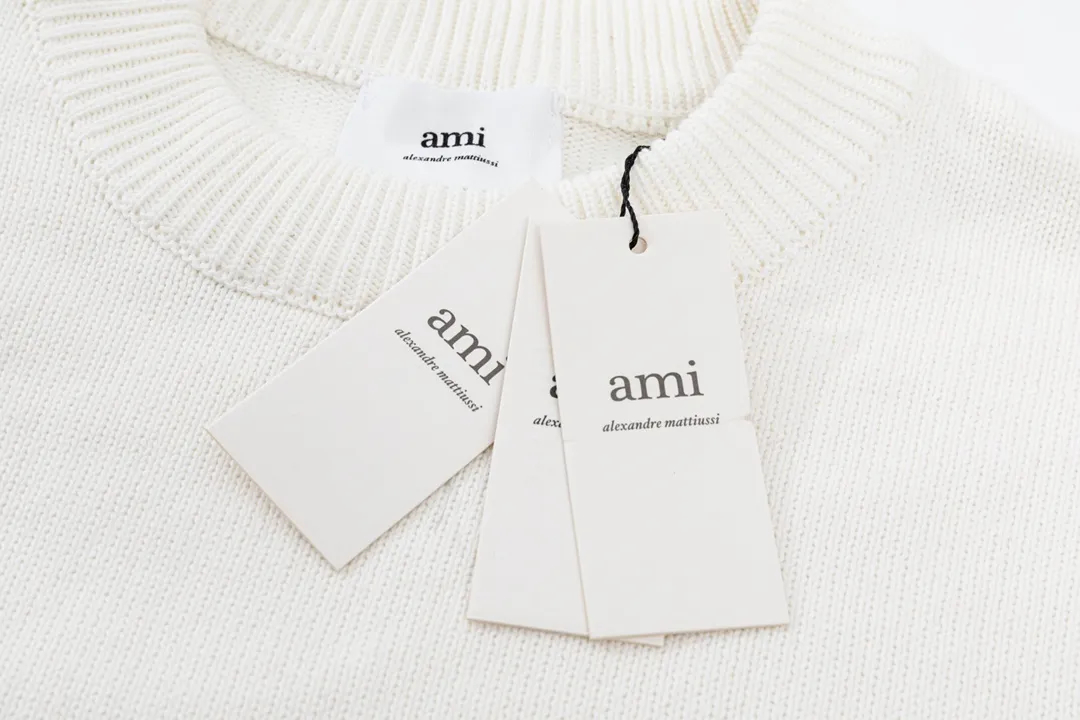 AMI PARIS（アミ パリス） プルオーバー セーター 男女兼用ロゴニット