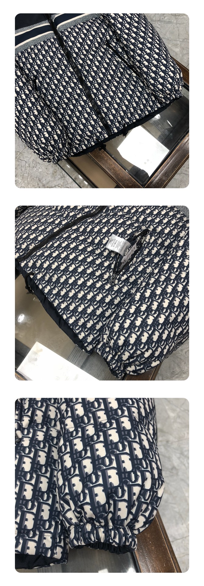 DIOR リバーシブル クロップド パファージャケット 