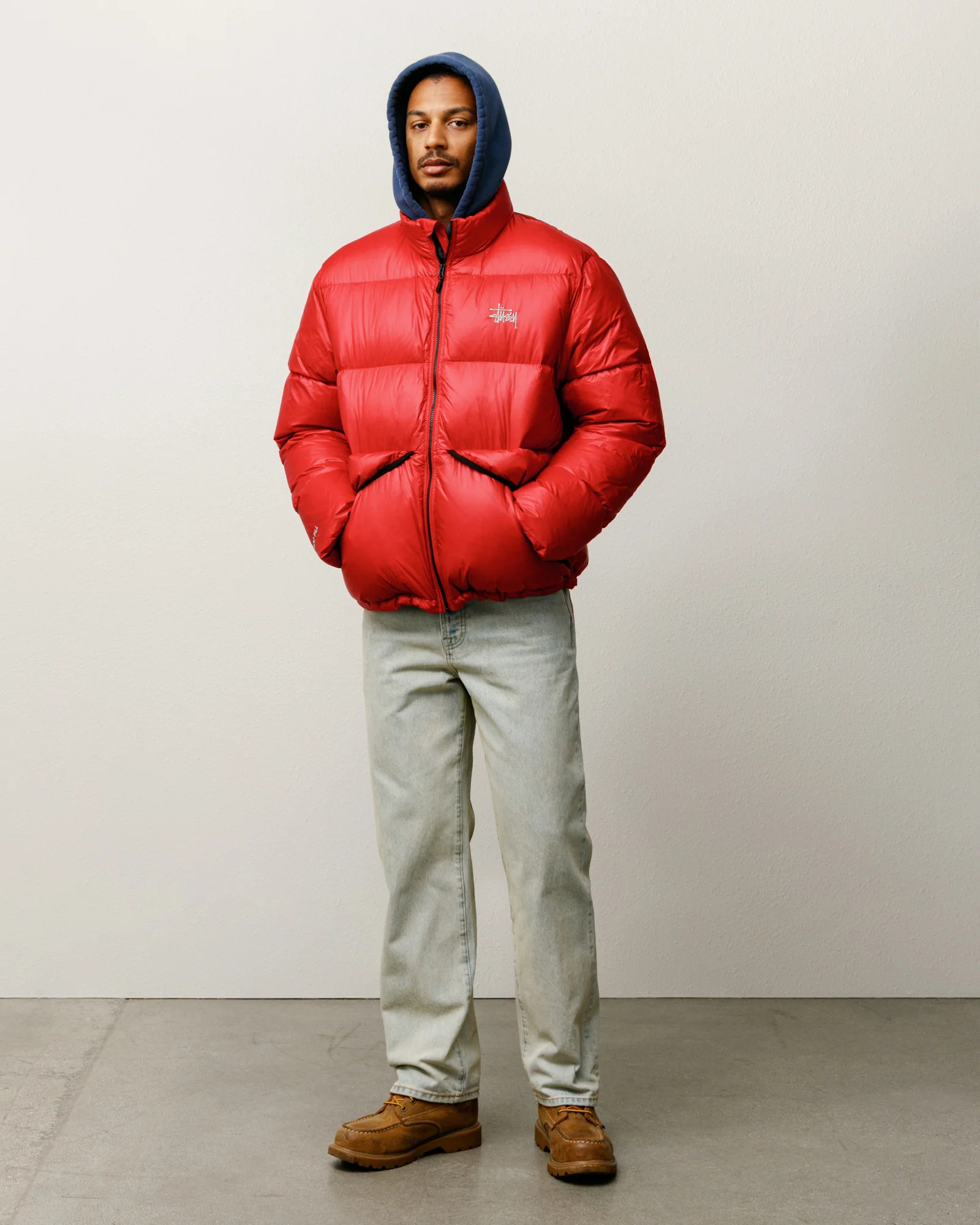 【STUSSY】Micro Ripstop Down Jacket