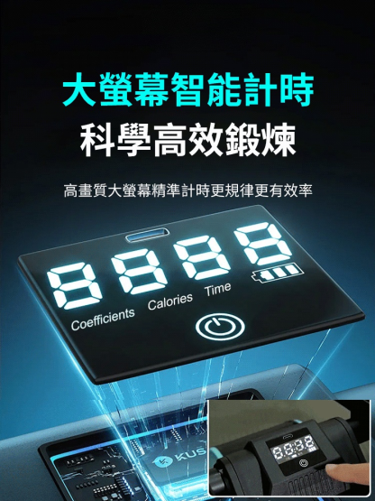 AI智能型自動回彈健腹輪
