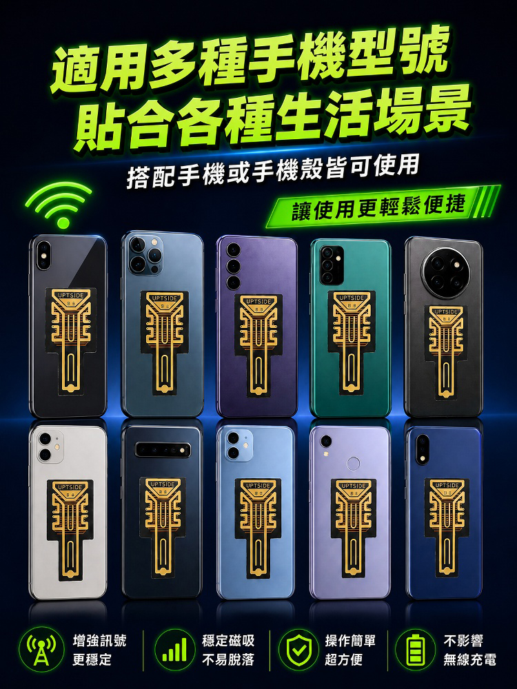 【深山也有網】航太級 5G 訊號增強貼｜一秒破解地下室/電梯死角