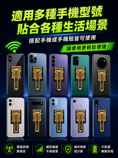 【深山也有網】航太級 5G 訊號增強貼｜一秒破解地下室/電梯死角