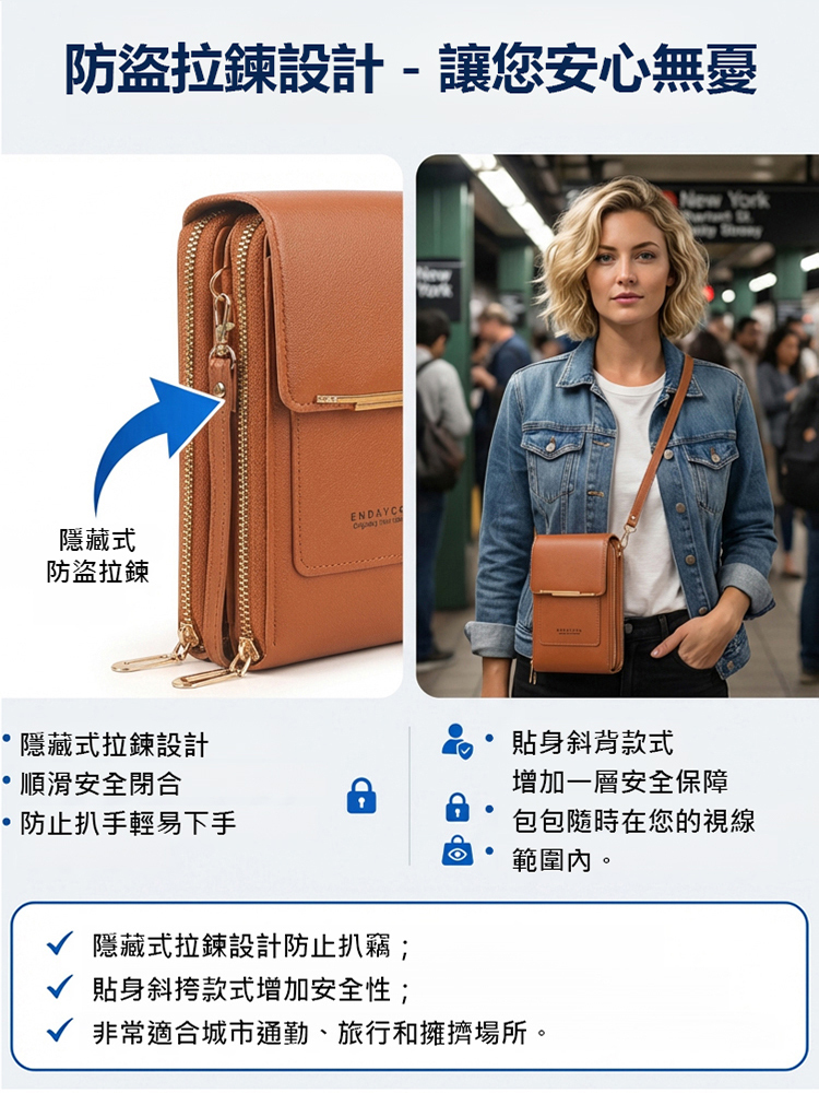 觸控螢幕時尚手機包