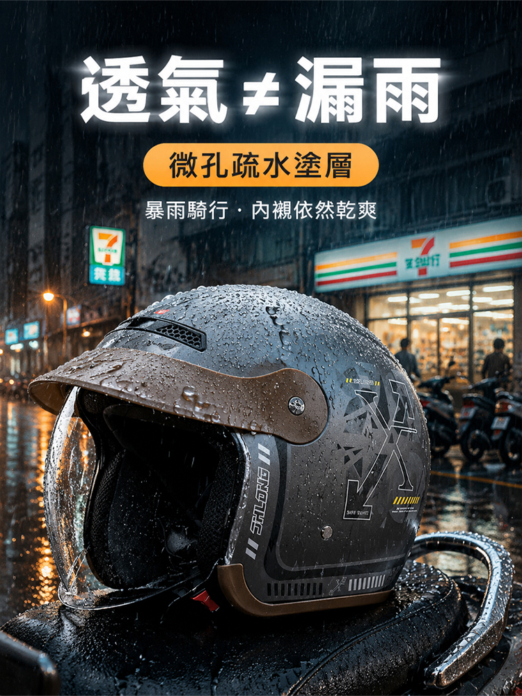 【砸不爛】四季通用防撞頭盔