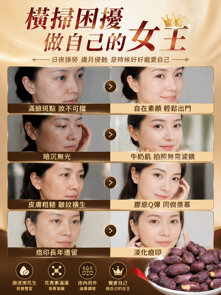 五香陳皮黑花生