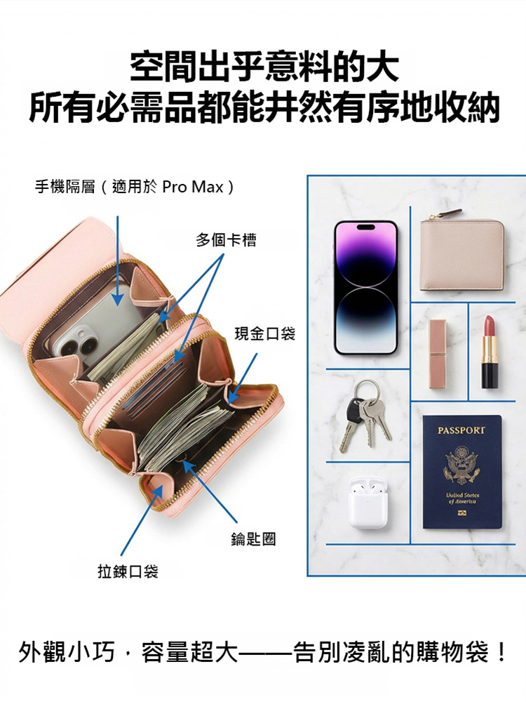 觸控螢幕時尚手機包