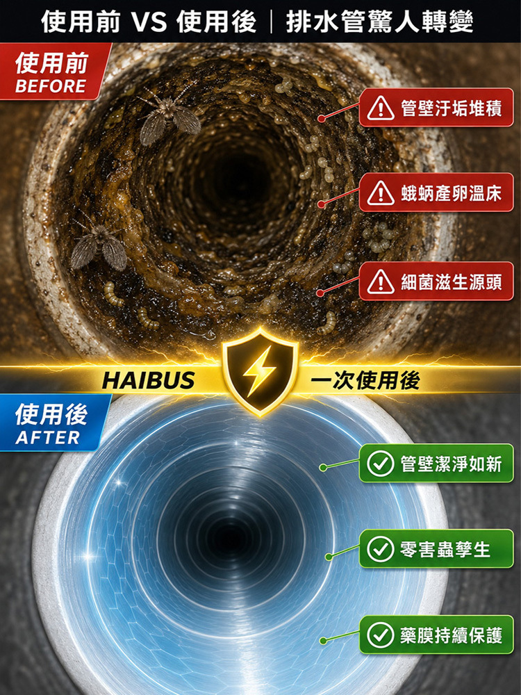 【飛蟲剋星】下水道專用殺蟲劑