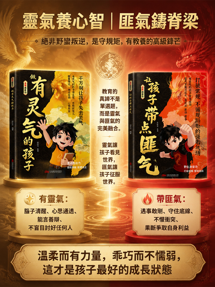 【孩子入世啟蒙】做有靈氣又帶點匪氣的孩子