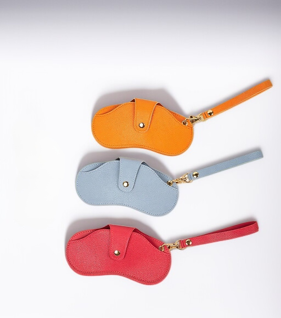 眼鏡盒耐用PVC材質細節