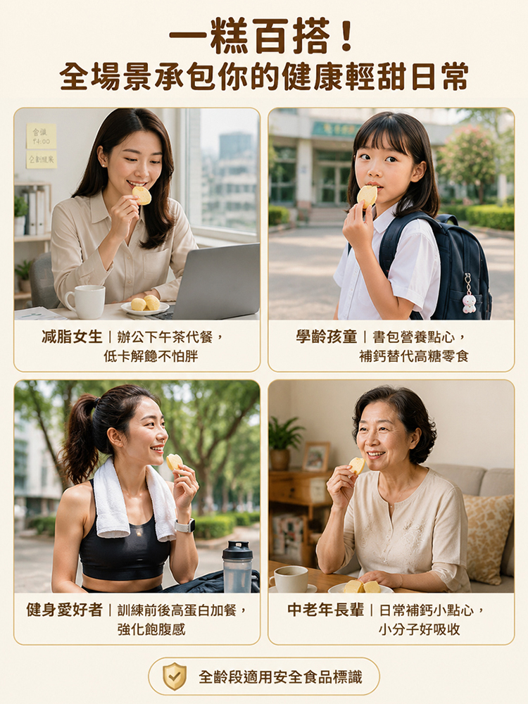 【熱量橡皮擦】高鈣酸奶糕