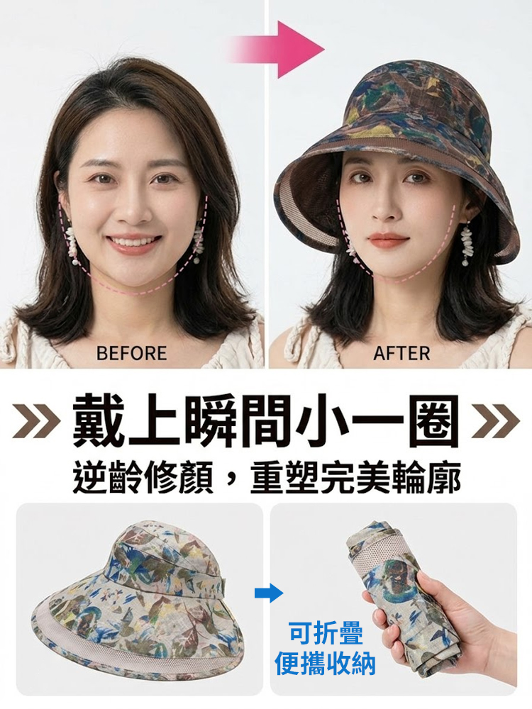 【全台抗暑救星】UV100+極致遮陽帽