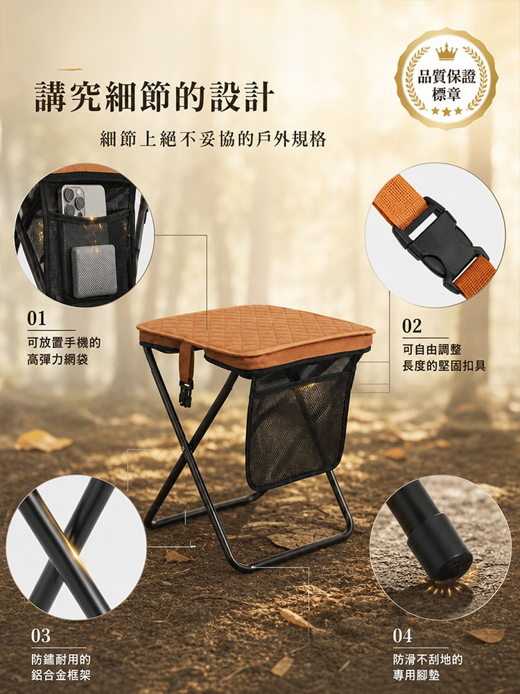 便攜折疊小馬扎