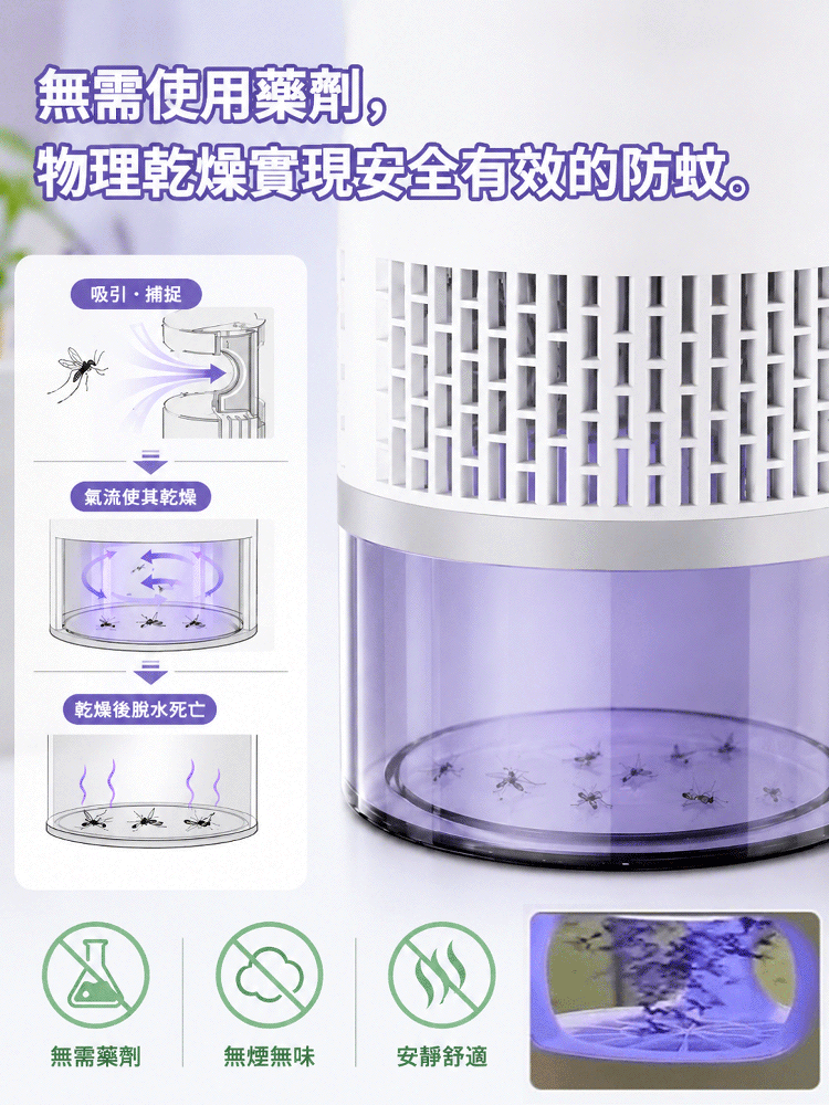 SL-強力吸入滅蚊燈