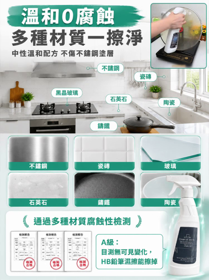 【一噴即化】重度廚房溶油淨